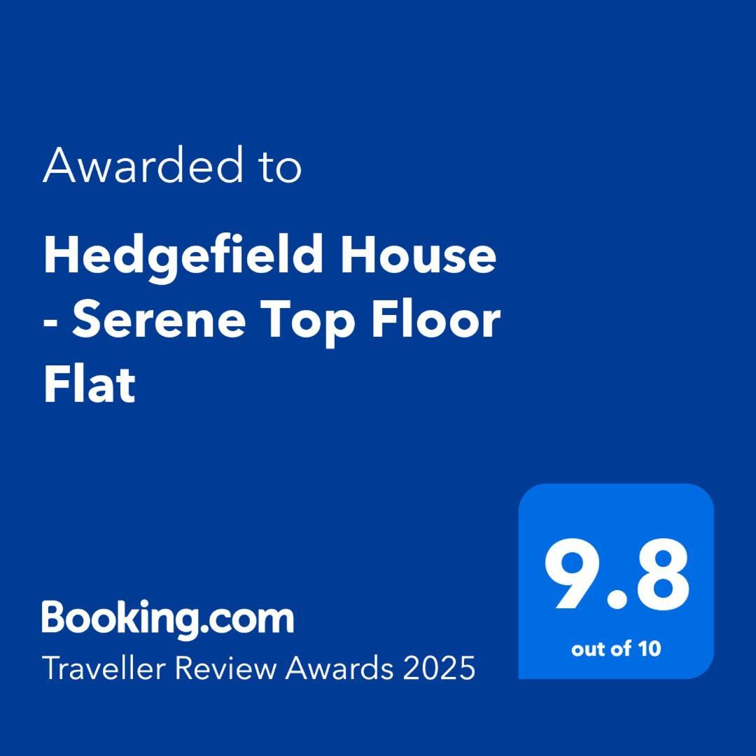 Hedgefield House - Serene Top Floor Flat インヴァネス エクステリア 写真